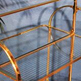 Metal-glass trolley 1970s