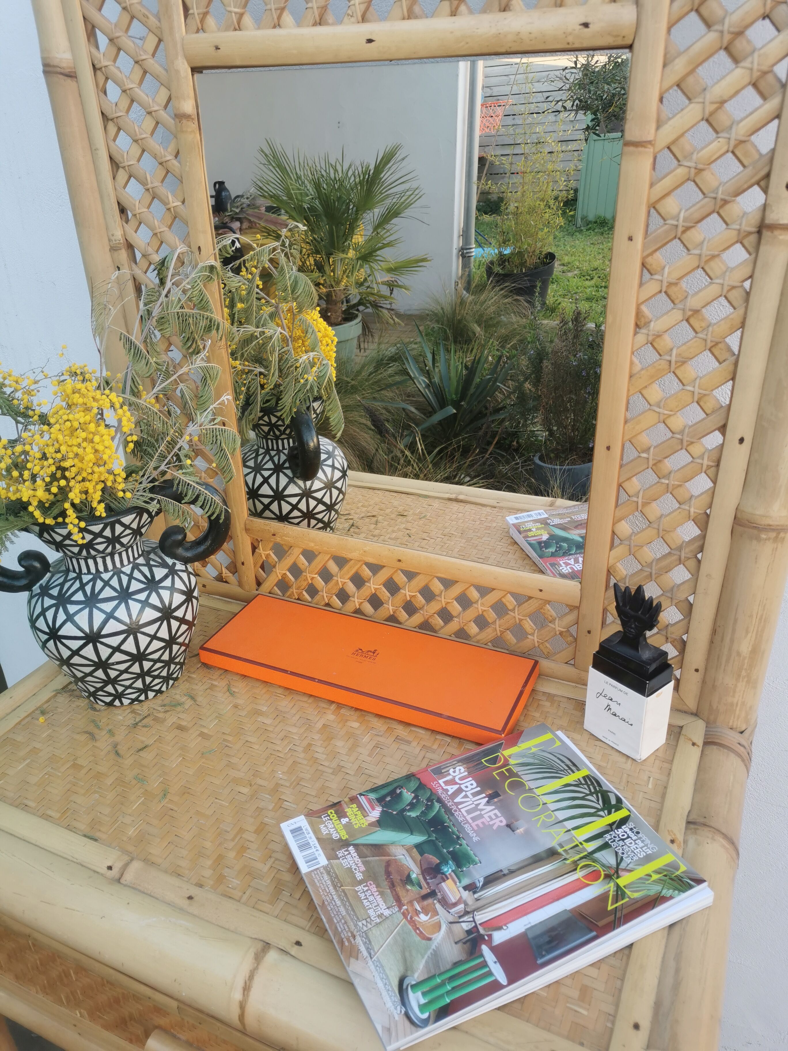 Rattan hairdresser
