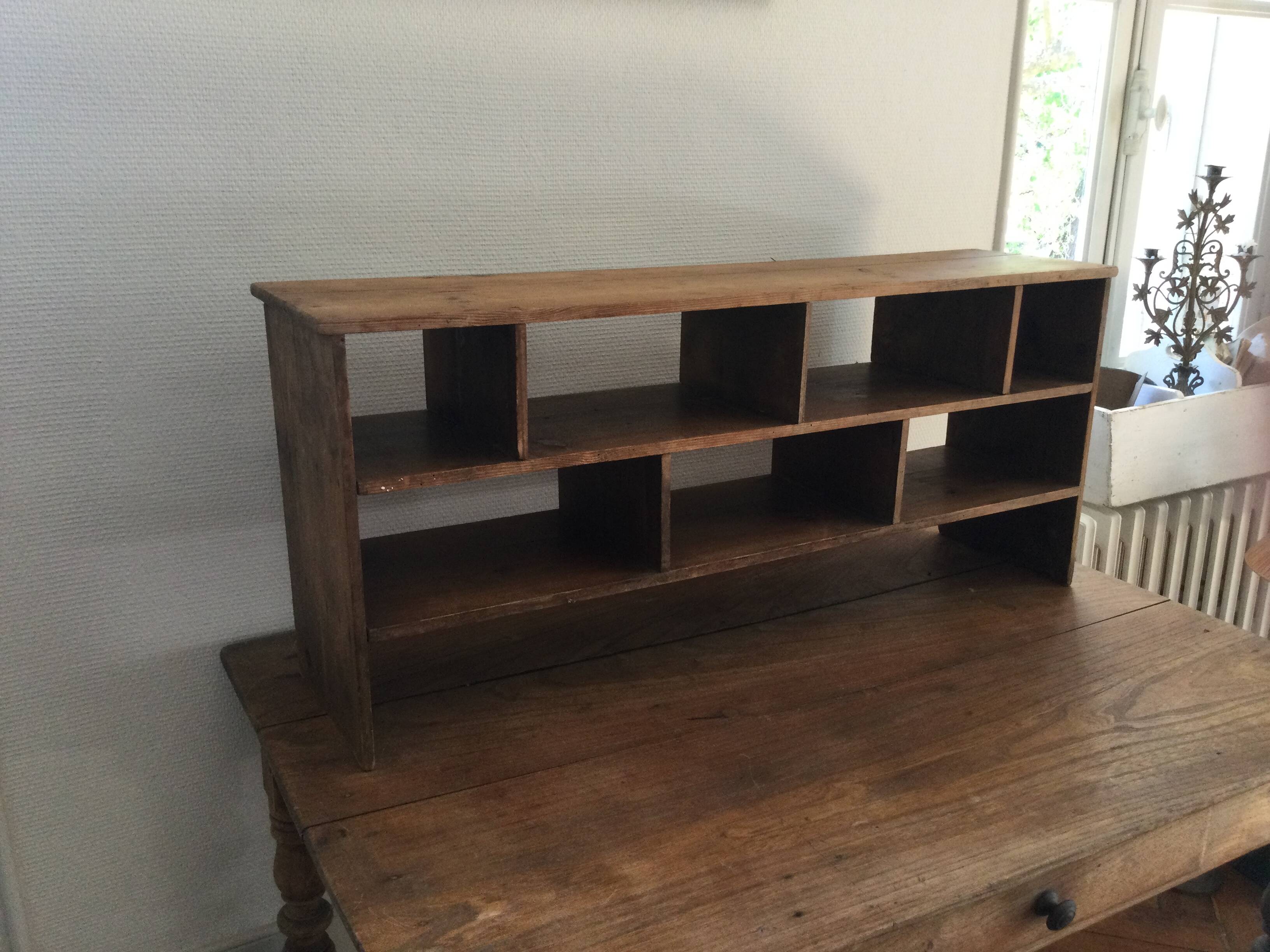 Antique wooden shelf