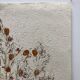 Vintage dried flower board