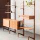 Freestanding wall unit by P. Cadovius, Denmark, 1960's