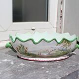 Vichy earthenware planter