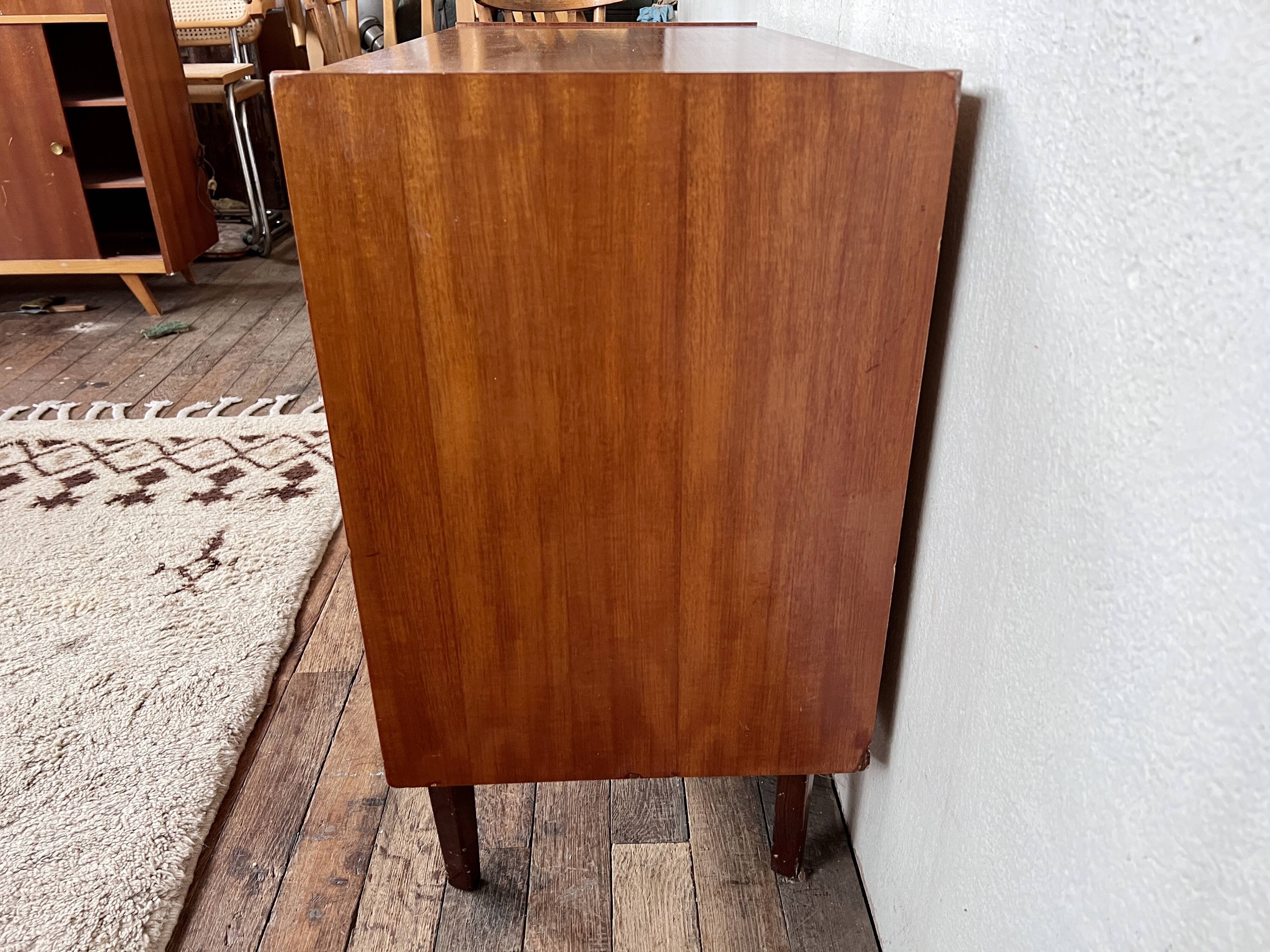 Vintage teak chest of drawers
