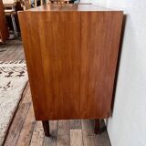 Commode en teck vintage