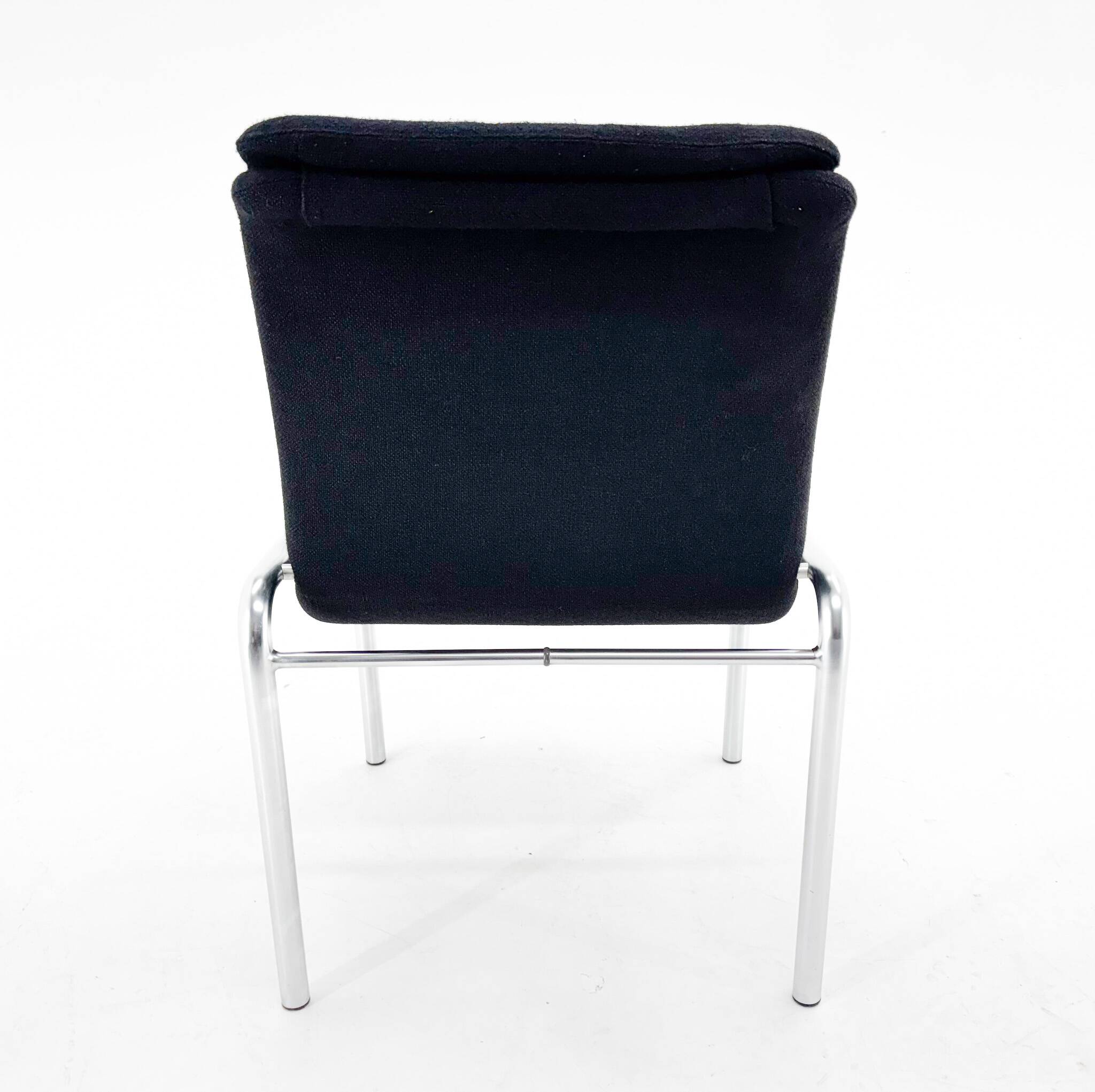 1970's Fabric Mauser Chair, Labeled