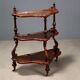 Antique Louis-Philippe walnut shelf, Italy, 19th century