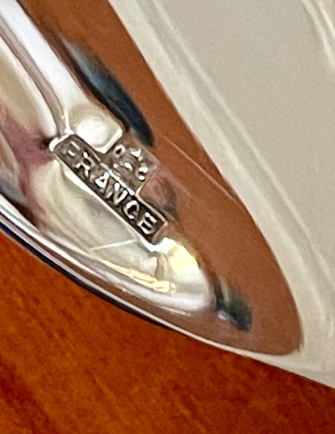 Christofle Malmaison, rice and chip scoop, serving set, mint condition