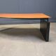 Burl wood coffee table by Cattelan Italy, 1990s