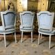 Suite of 3 Louis XVI style chairs