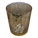 Ancien verre gobelet verre égglomisé mercurisé
