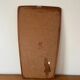 Vintage Danish teak mirror with lovely organic edges.
