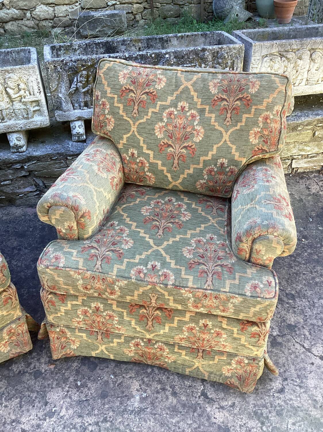 Pair of vintage armchairs