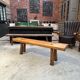 Banc brutaliste années 60