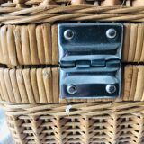 Wicker case, vintage