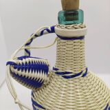 Glass bottle and scoubidou