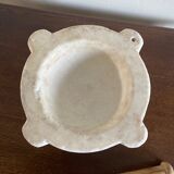 Marble mortar with his pestle