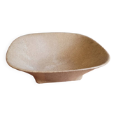 Handmade Keraluc Quimper stoneware salad bowl