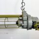Grey Soviet Industrial Hanging Tube Light, 1970s