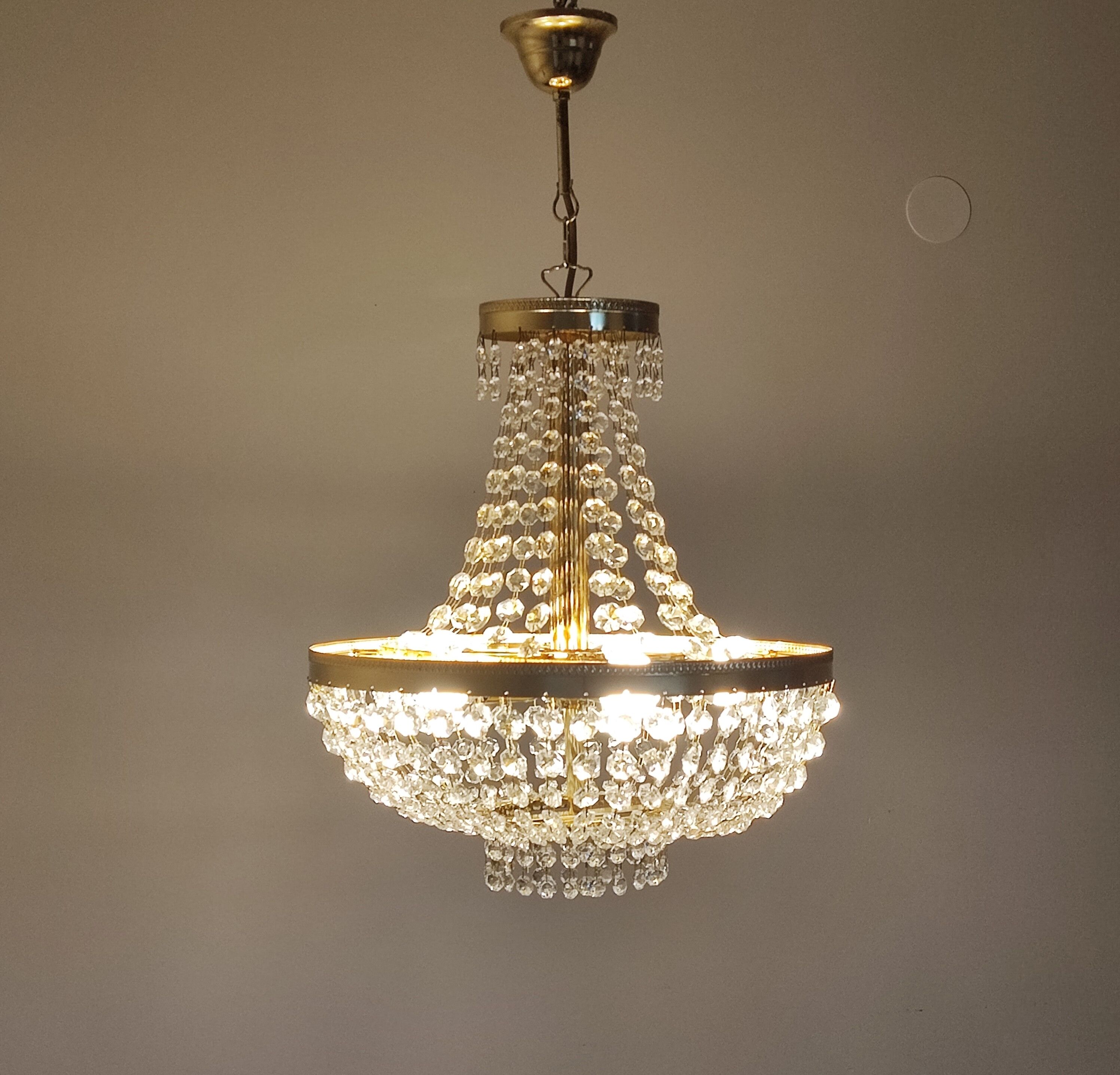 Chandelier with tassels