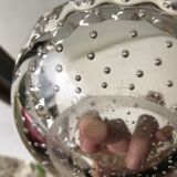 Daum Nancy France, bubbled ashtray or empty pocket, Circa 1930.