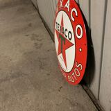Texaco enamel plate