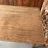 Old rectangular table - 1M40 - 2 drawers
