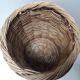 High basket 55cm round rattan old