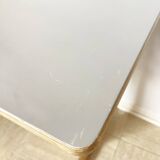 Casala grey desk – 1970s modernist design