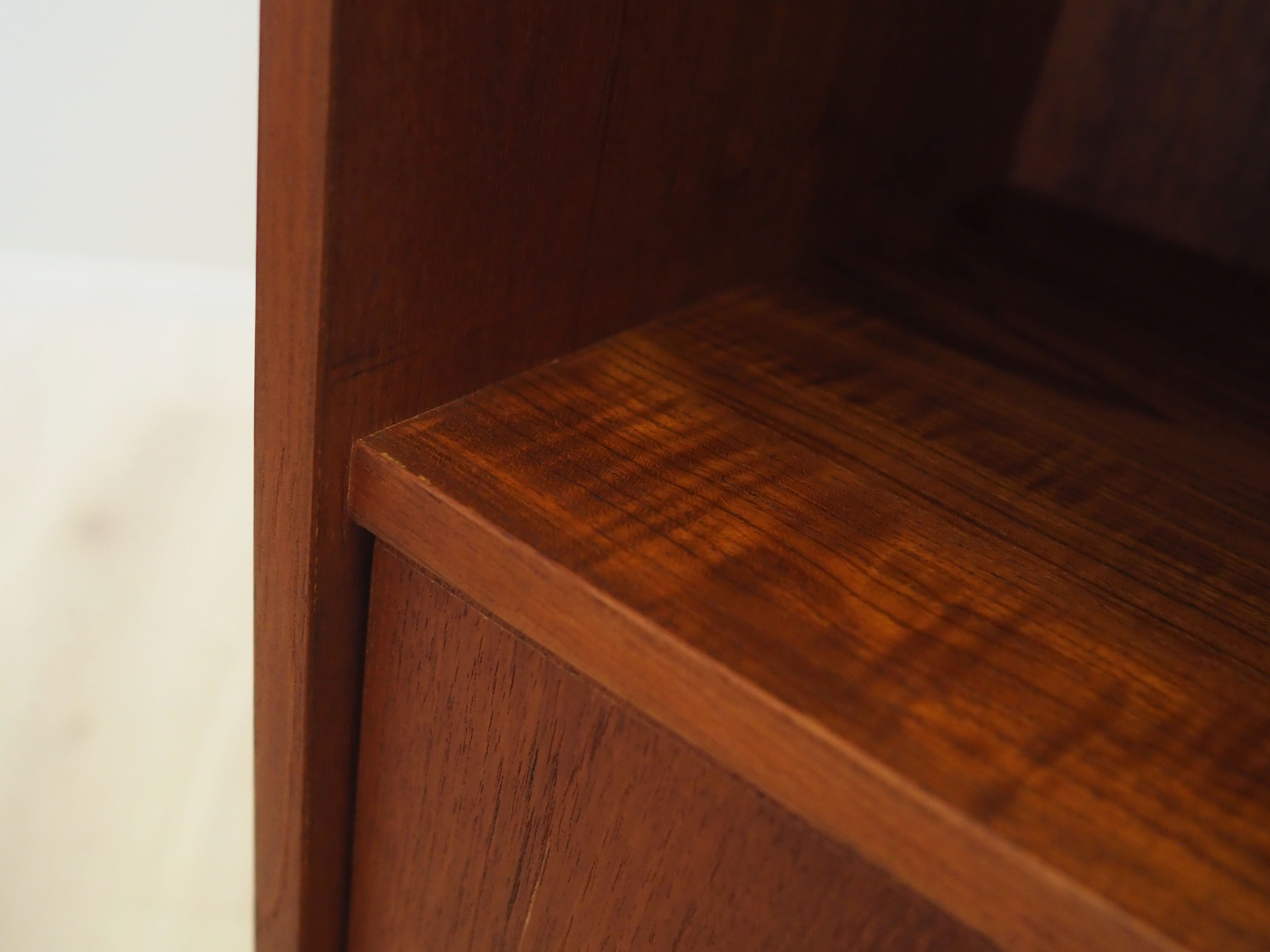 Teak bookcase, Danish design, 1970s, production: Denmark