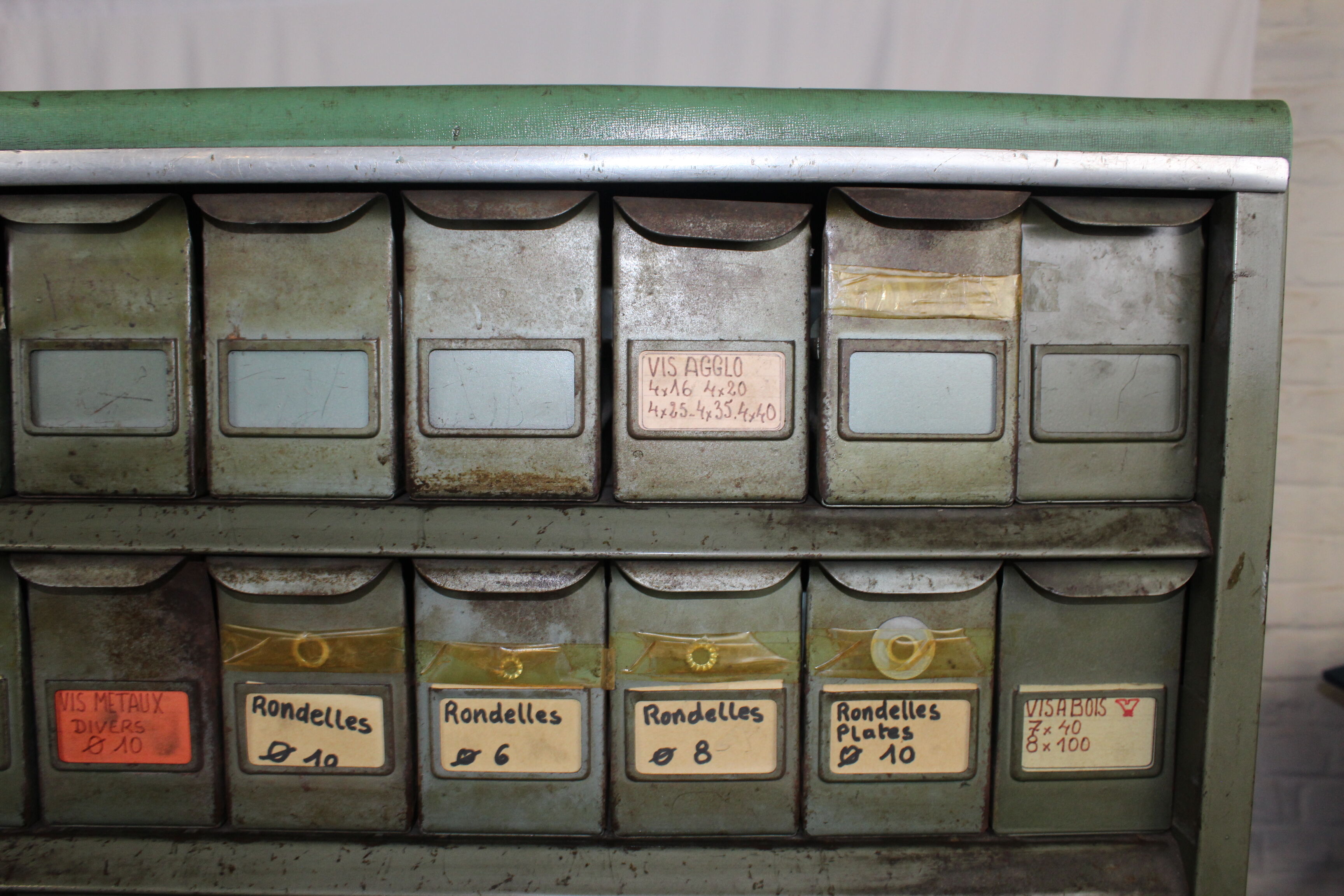 Antique metal furniture, industrial furniture