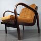 Paire de fauteuils Kropacek & Kozelka modernisme Tchèque 1947
