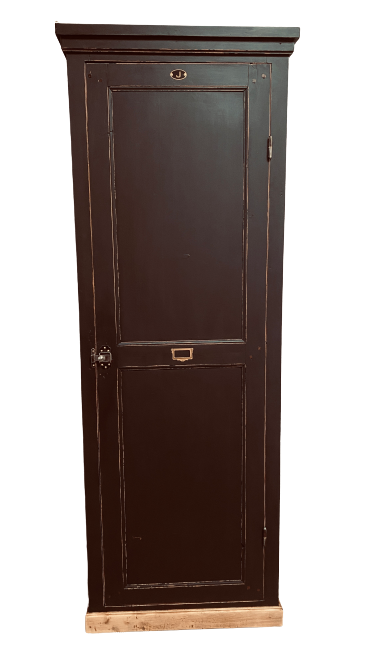 Bonnetière armoire parisienne noire