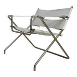 1960s Vintage Bauhaus D4 Leather Lounge Chair by Marcel Breuer for Tecta