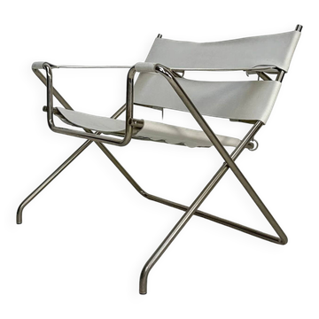1960s Vintage Bauhaus D4 Leather Lounge Chair by Marcel Breuer for Tecta