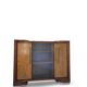 Striking Art Deco birch wood sideboard