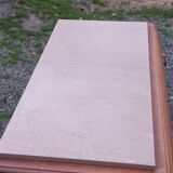 Commode en chêne pieds compas 4 tiroirs, 1950