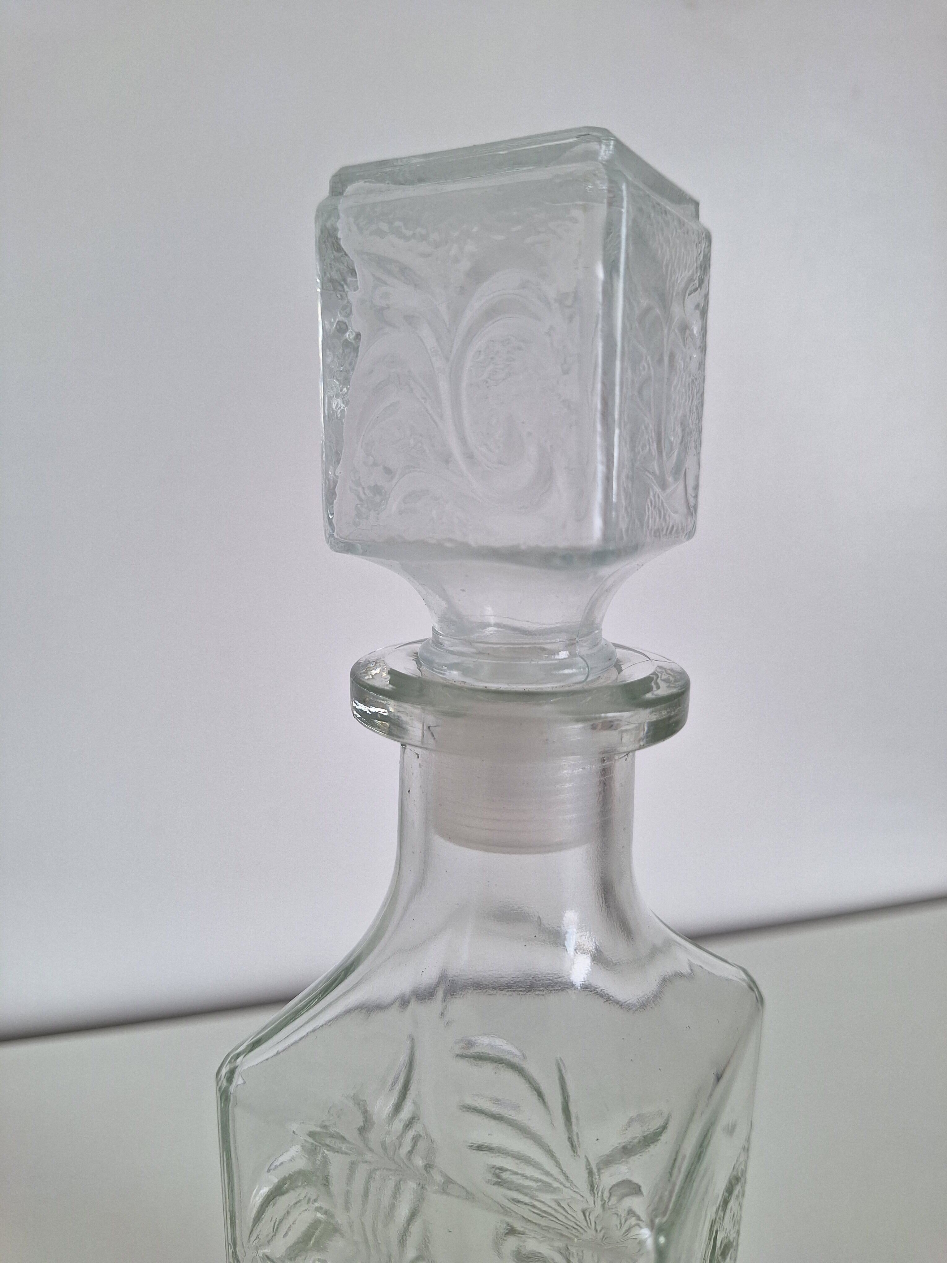 Vintage whiskey decanter