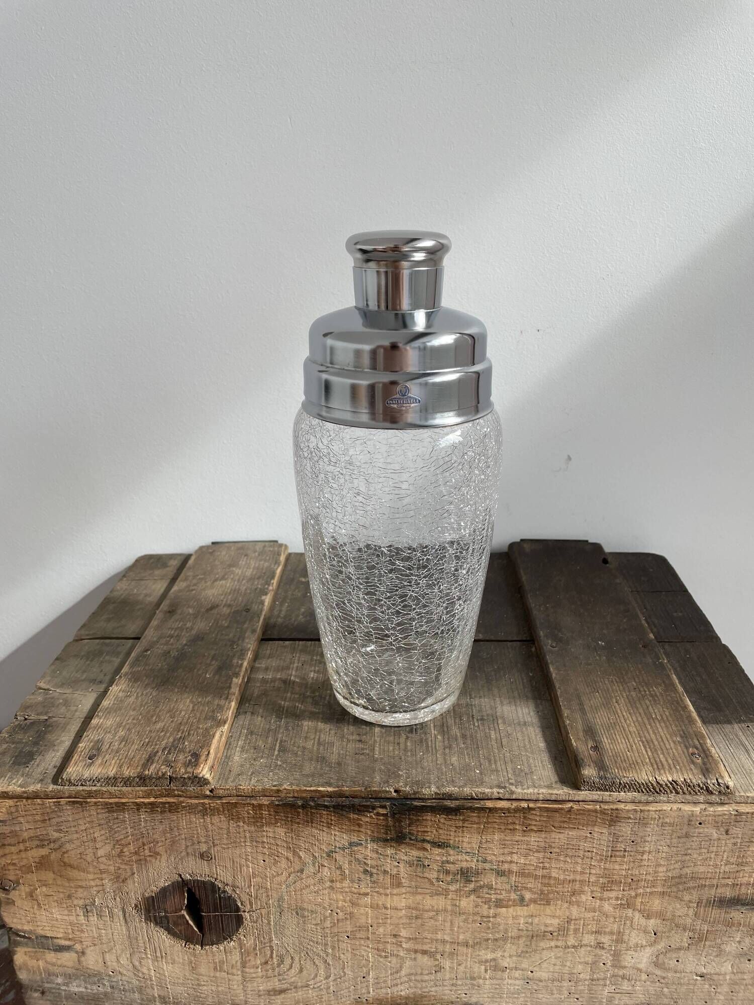 DeMeyere Inalterable Crystal Shaker - Crystal Martini Shaker Ice Bucket - Belgium