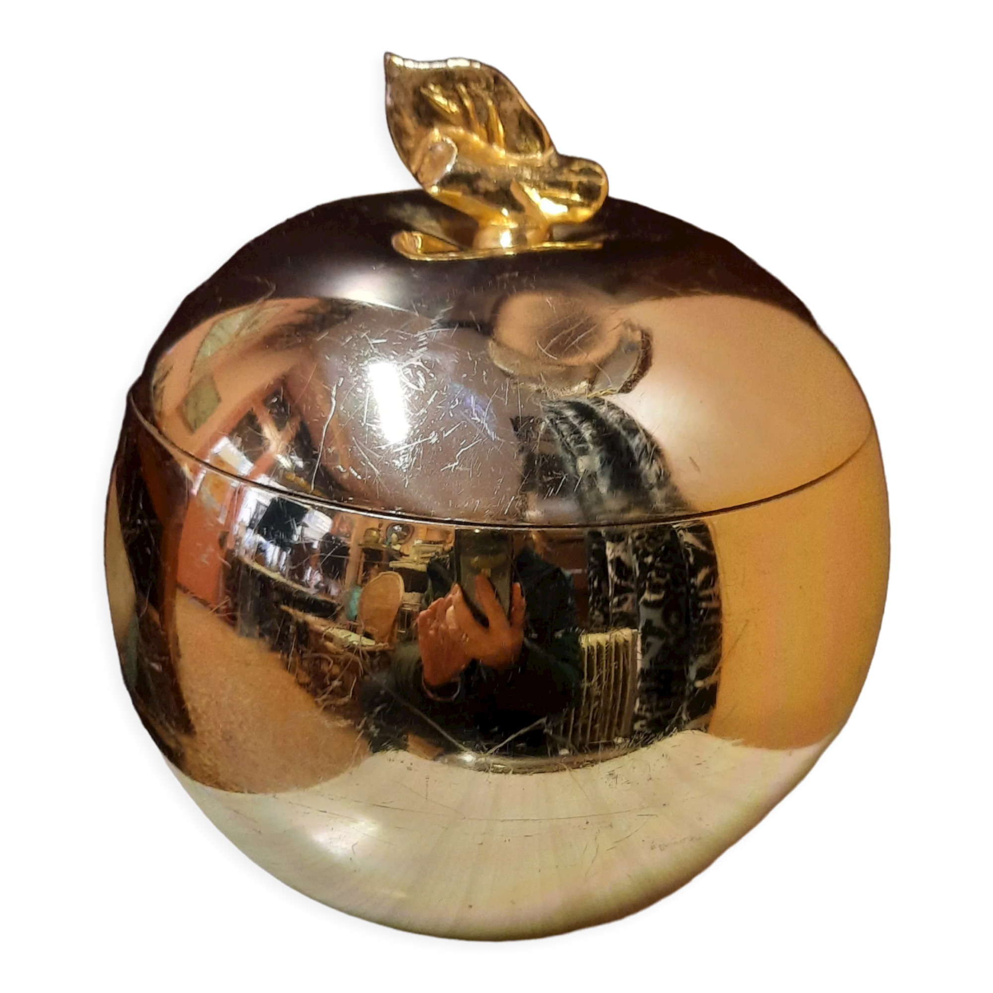 Seau a glace pomme doré