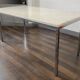 Grande table / bureau en marbre de Carrare par Florence Knoll  « Model 1500 » crée en 1956