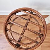 Rattan stool/plant stand - Vintage
