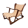 Mid-century modern wooden armchair