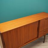 Teak highboard, Danish design, 1960s, production: Denmark