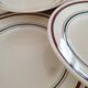 Set of 6 gien faience plates