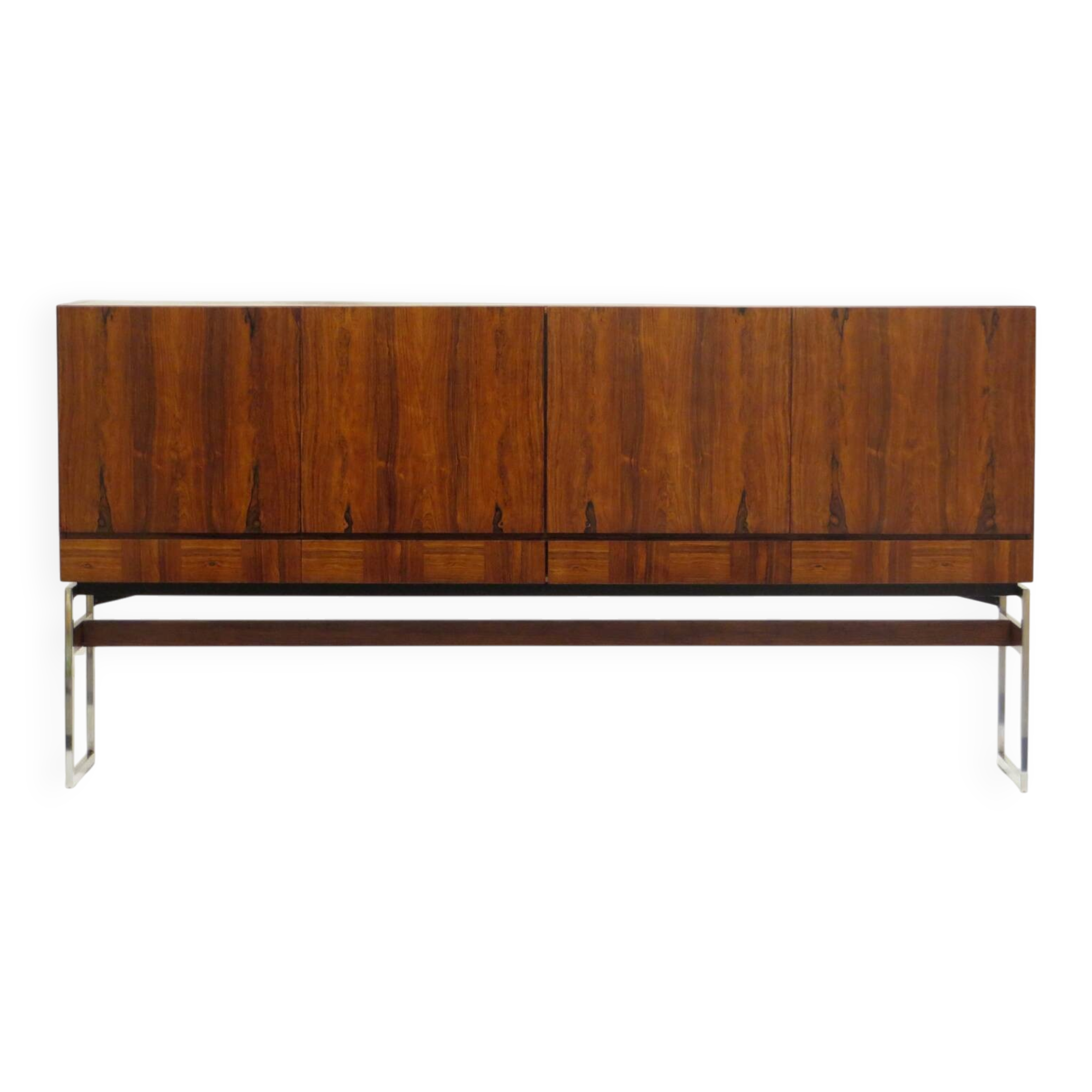 Buffet vintage design moderne du milieu du siècle en palissandre, années 1960.