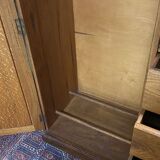 1930s English oak cabinet