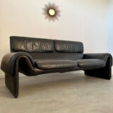 Sofa DESEDE DS-2011 2/3 seater vintage leather design of the 80s