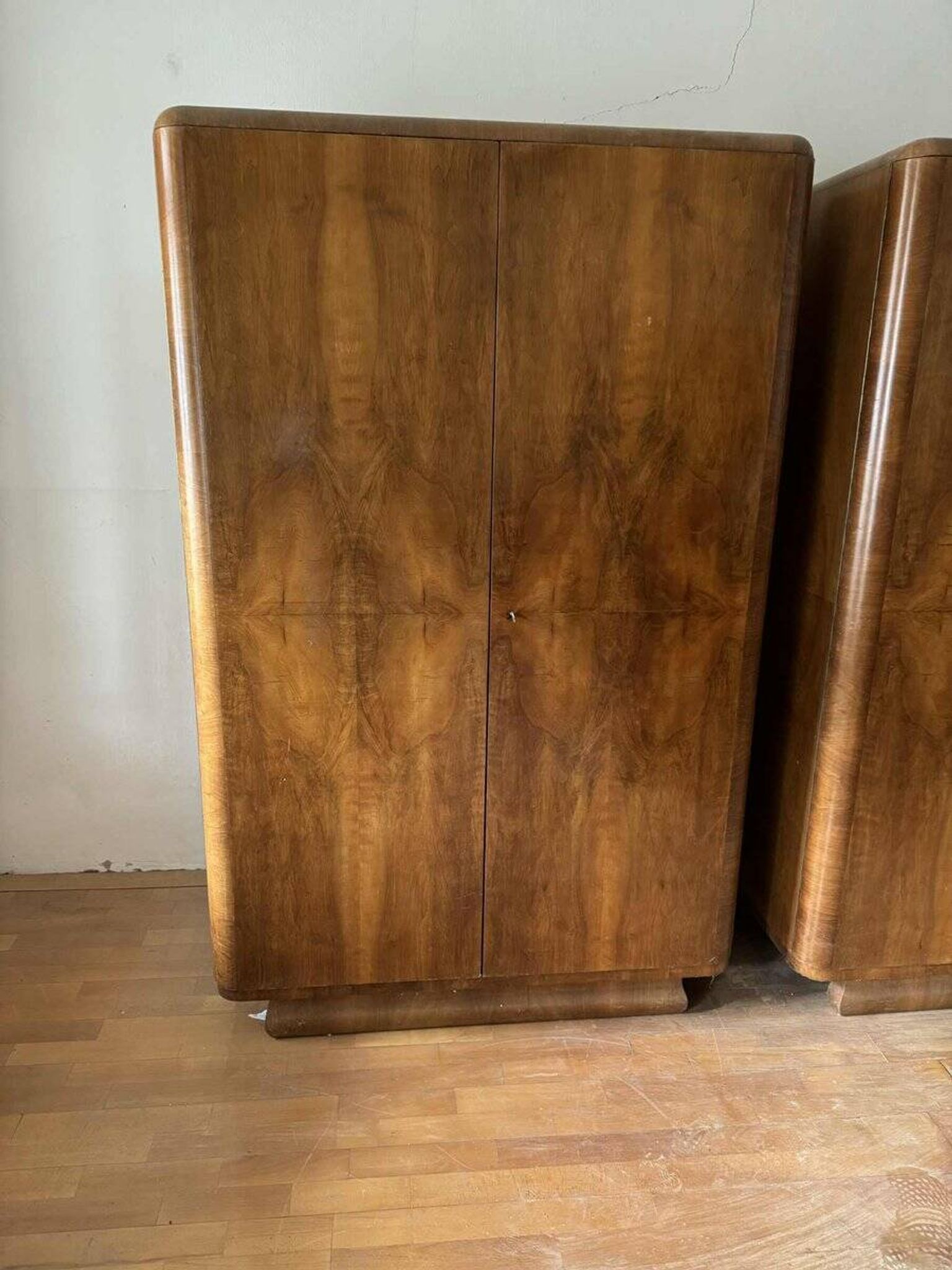 Art Deco cabinets, Austria, 1930s, set of 2
