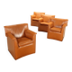 Laurianetta armchairs B&B Italia, vintage design by Afra & Tobia Scarpa, 1980s.