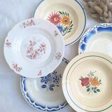 Vintage soup plates
